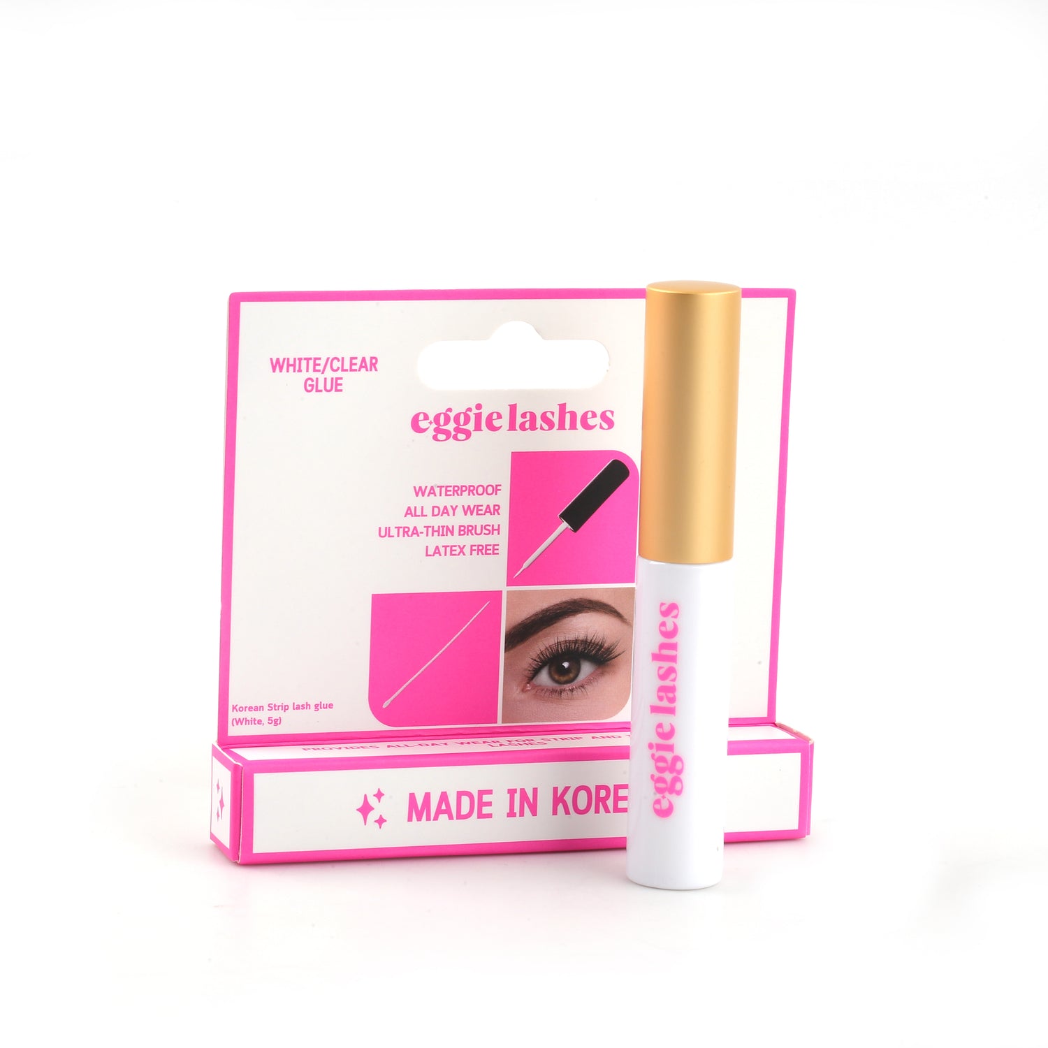 STRIP LASHES GLUE (White)